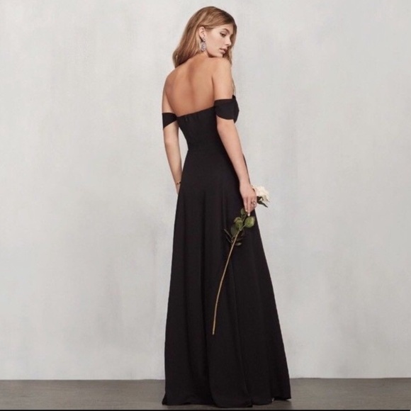REFORMATION ISADORA NWT OFF THE SHOULDER DRESS - Picture 3 of 15